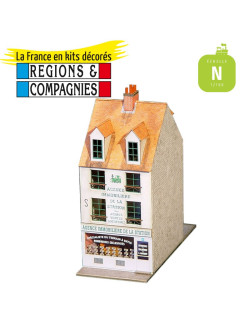 Immeuble droit (Agence immobilière) N Régions et Compagnies NVIL016 - Maketis