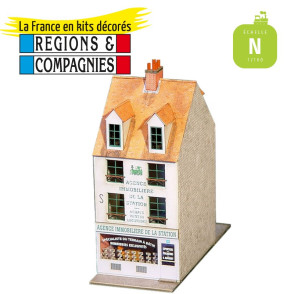 Immeuble droit (Agence immobilière) N Régions et Compagnies NVIL016 - Maketis