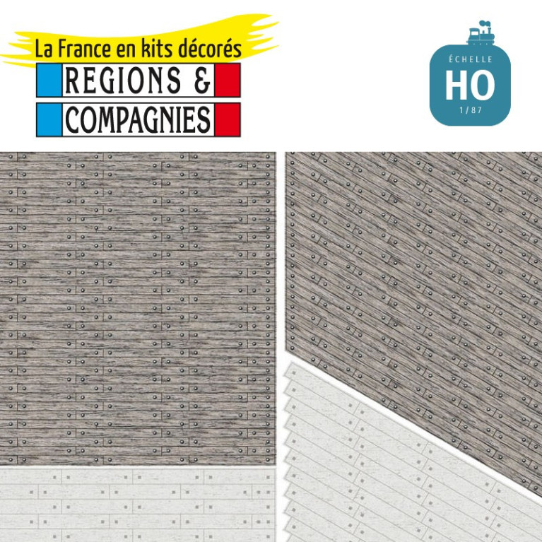 21 Passages planchéiés droits/obliques HO Régions et Compagnies VOI021 - Maketis 21 Passages planchéiés droits/obliques HO Régions et Compagnies VOI021 - Maketis