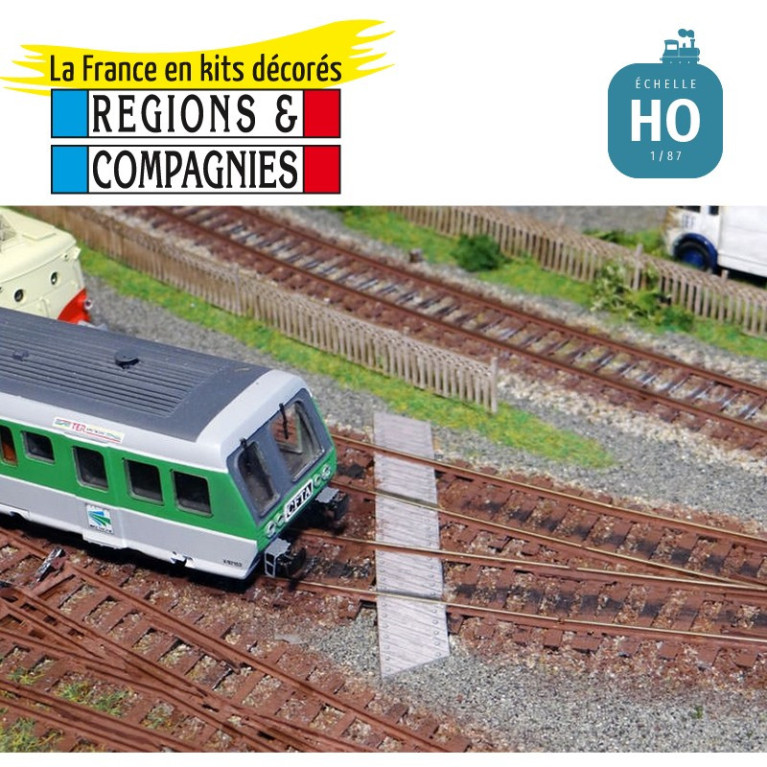 21 Passages planchéiés droits/obliques HO Régions et Compagnies VOI021 - Maketis 21 Passages planchéiés droits/obliques HO Régions et Compagnies VOI021 - Maketis