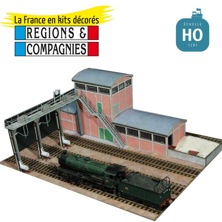 Sablerie et TIA (Béton-Briques) HO Régions et Compagnies DEP016 - Maketis Sablerie et TIA (Béton-Briques) HO Régions et Compagnies DEP016 - Maketis