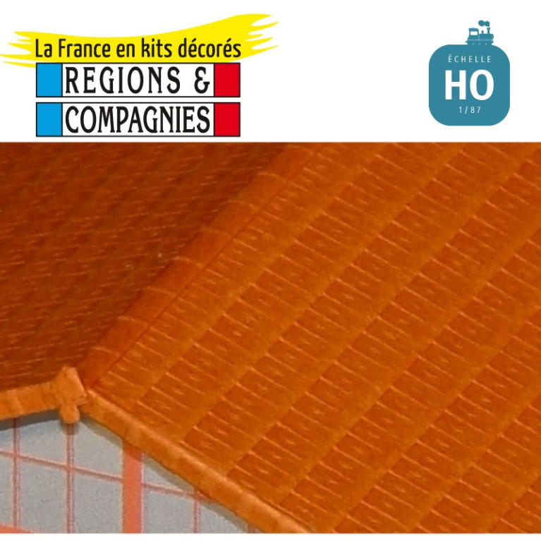 Dachziegel (Waffelkarton) HO Régions et Compagnies MAT001 - Maketis Dachziegel (Waffelkarton) HO Régions et Compagnies MAT001 - Maketis