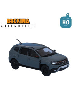 Dacia Duster II Gris métallisé HO Brekina 7382 -Maketis