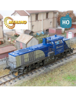Locomotive diesel G1000 Ferrotract n°042 Ep VI analogique HO Mehano 90576-Maketis