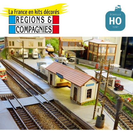 Loading housePLM (Sincey-les-Rouvray) HO Régions et Compagnies GAR602 - Maketis