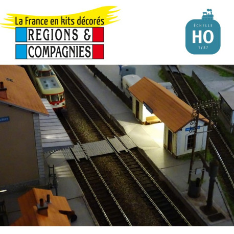 Loading housePLM (Sincey-les-Rouvray) HO Régions et Compagnies GAR602 - Maketis