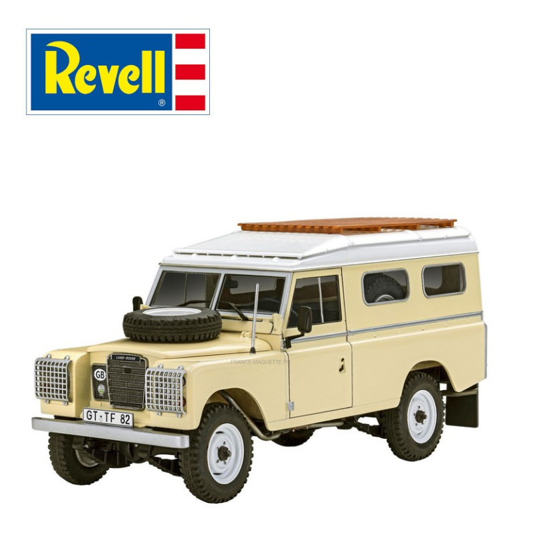 Voiture 4x4 Land Rover Séries III LWB 1/24 Revell 67056  - Maketis