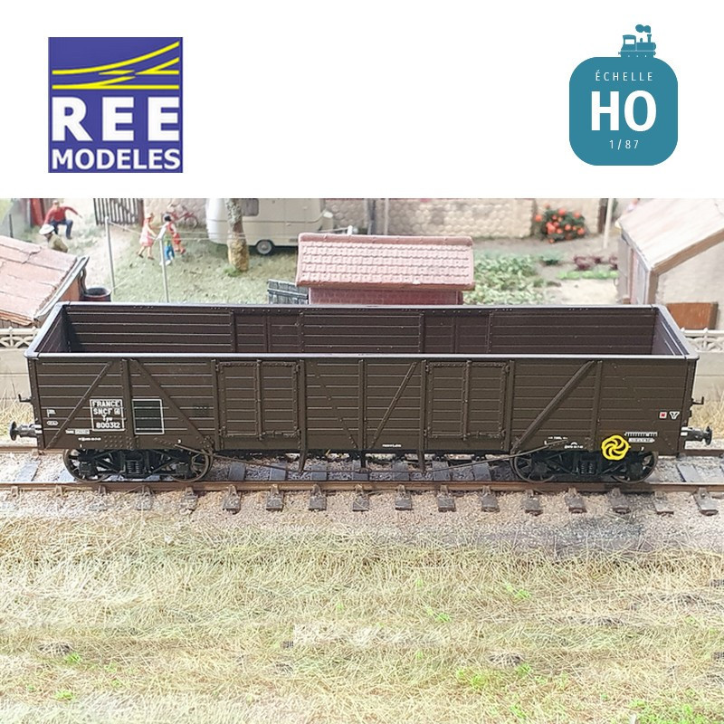 Wagon tombereau TP SNCF Ep IIIa HO REE WB-786 - Maketis