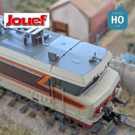 Locomotive électrique CC 21003 livrée beige SNCF Ep IV Digital sonore HO Jouef HF2421S - Maketis