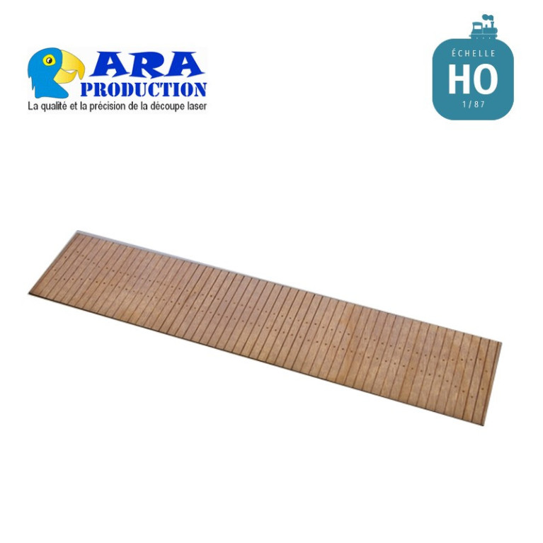 Plancher bois pour wagon tombereau TP REE ARA Production HO.PLA19510A Plancher bois pour wagon tombereau TP REE ARA Production HO.PLA19510A