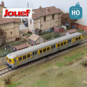 Coffret 3 voitures RIO 78 TER (ex NPDC) livrée jaune/argent SNCF Ep V HO Jouef HJ4186 - Maketis
