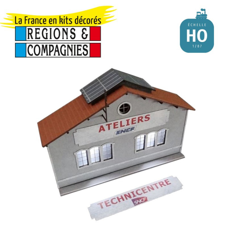 Fonds de décor Ateliers SNCF 150 mm HO Régions et Compagnies FONZ11 - Maketis Fonds de décor Ateliers SNCF 150 mm HO Régions et Compagnies FONZ11 - Maketis