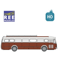 Autobus Renault R4190 Bordeaux et Gris « LES TRANSPORTS LENSOIS » (62) HO REE CB-139