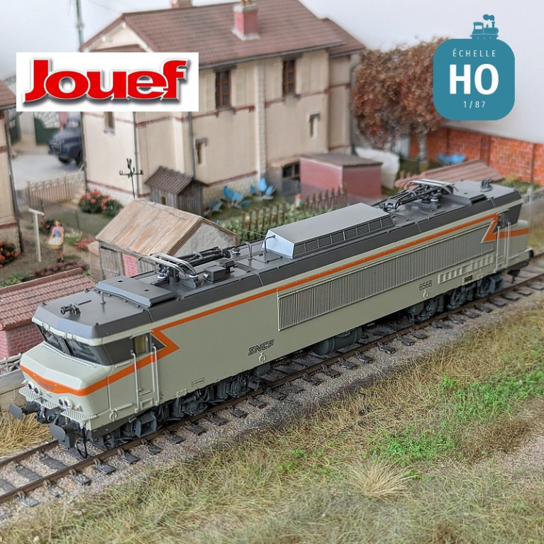 Locomotive électrique CC 6568 en livrée béton SNCF Ep IV Digital sonore HO Jouef HJ2427S - Maketis