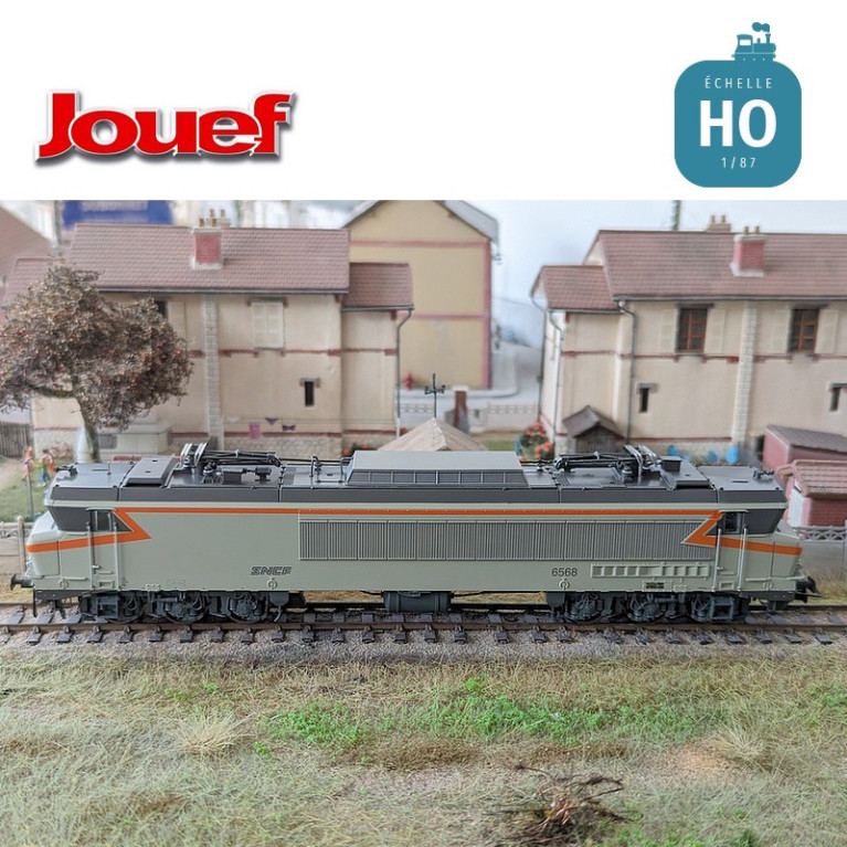 Locomotive électrique CC 6568 en livrée béton SNCF Ep IV Digital sonore HO Jouef HJ2427S - Maketis