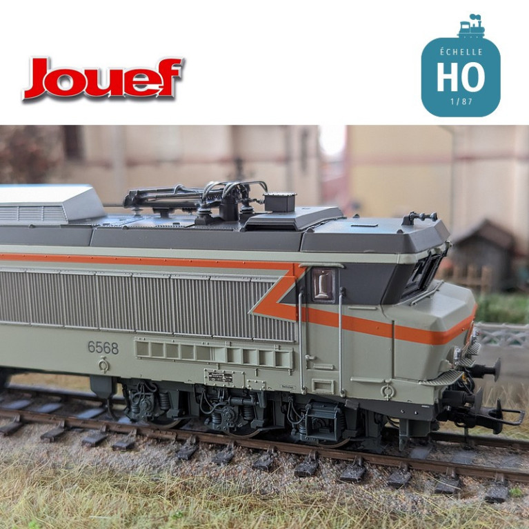 Locomotive électrique CC 6568 en livrée béton SNCF Ep IV Digital sonore HO Jouef HJ2427S - Maketis