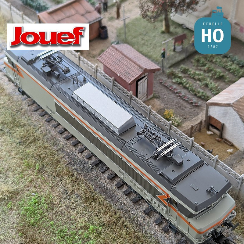 Locomotive électrique CC 6568 en livrée béton SNCF Ep IV Digital sonore HO Jouef HJ2427S - Maketis