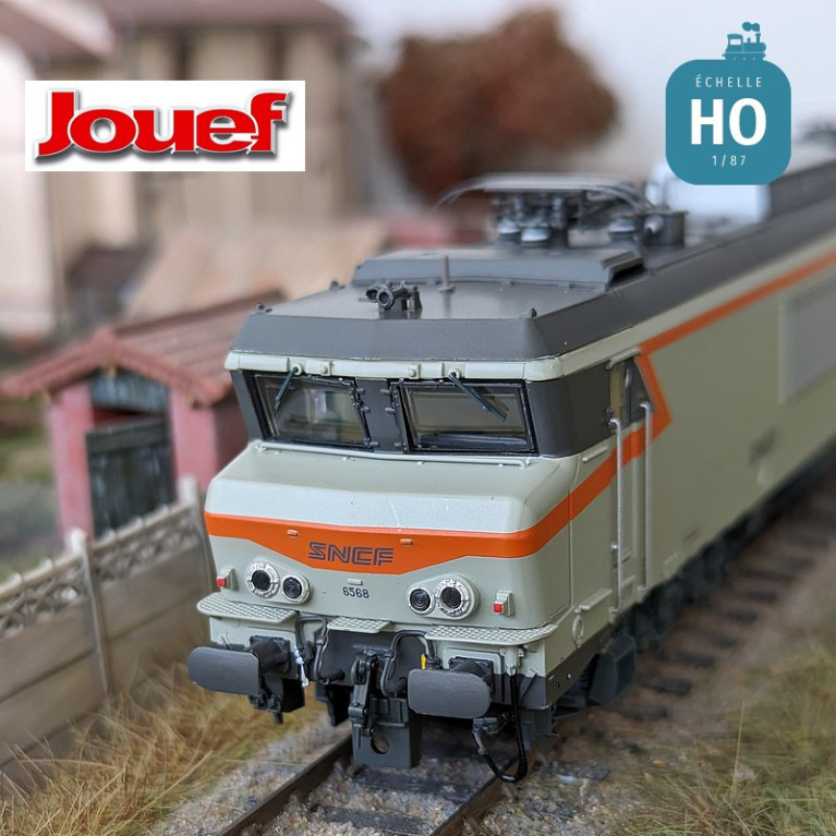 Locomotive électrique CC 6568 en livrée béton SNCF Ep IV Digital sonore HO Jouef HJ2427S - Maketis