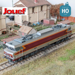 Locomotive électrique CC 6511 gris avec logo "Mistral" SNCF Ep IV Analogique HO Jouef HJ2428 - Maketis