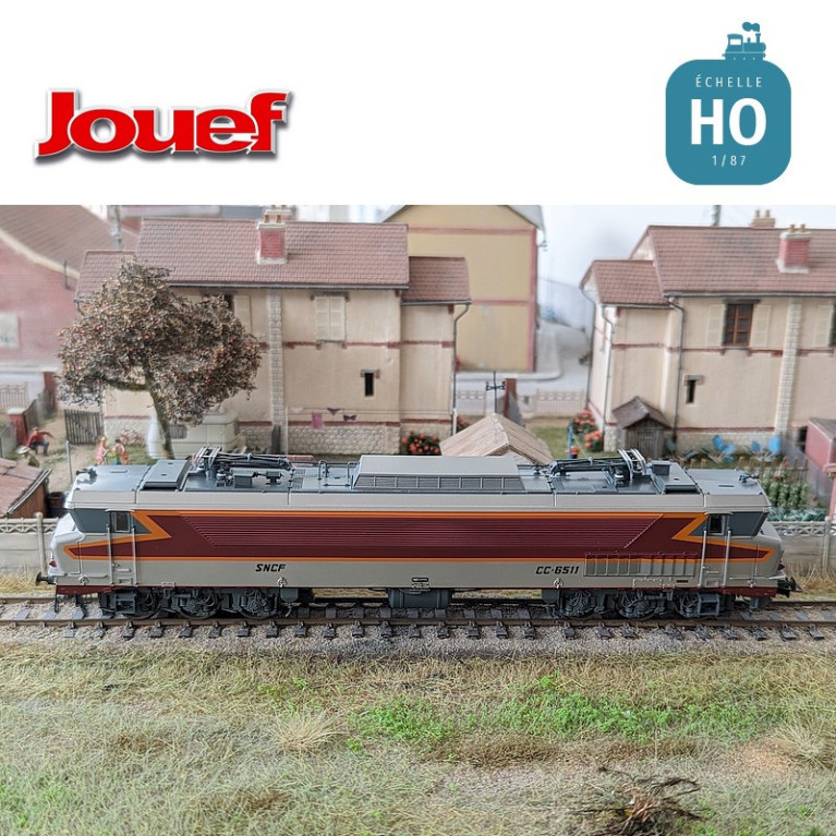 Locomotive électrique CC 6511 Ep IV Digital sonore HO Jouef HJ2428S