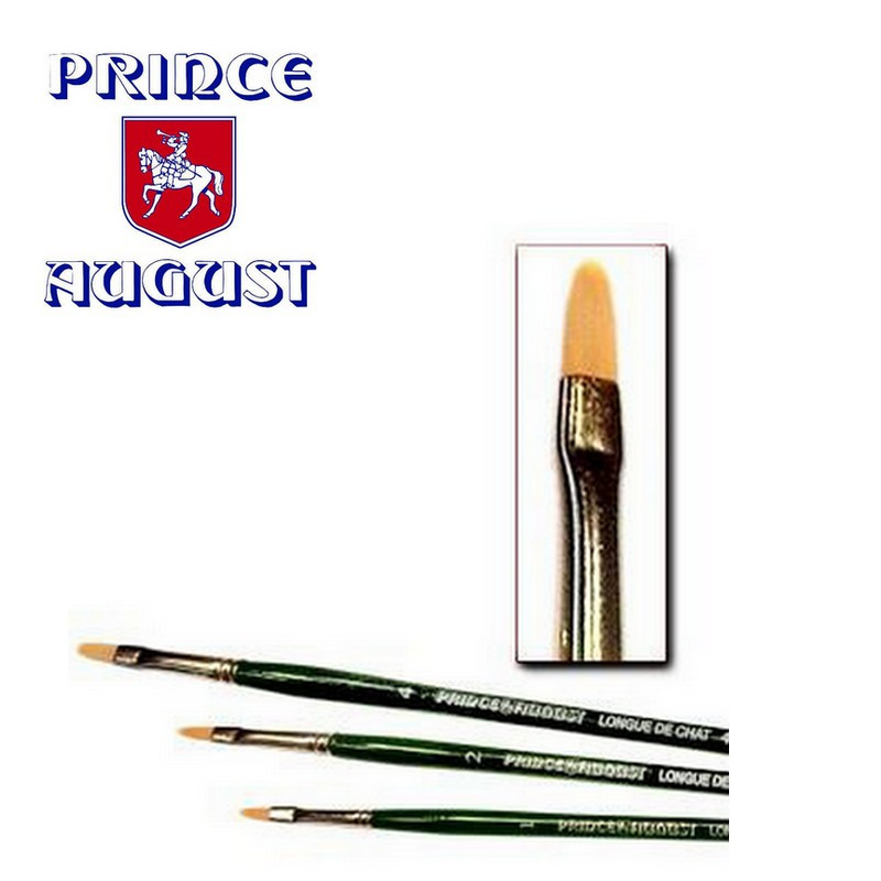 Pinceau Langue de Chat Synthétique Prince August PA420