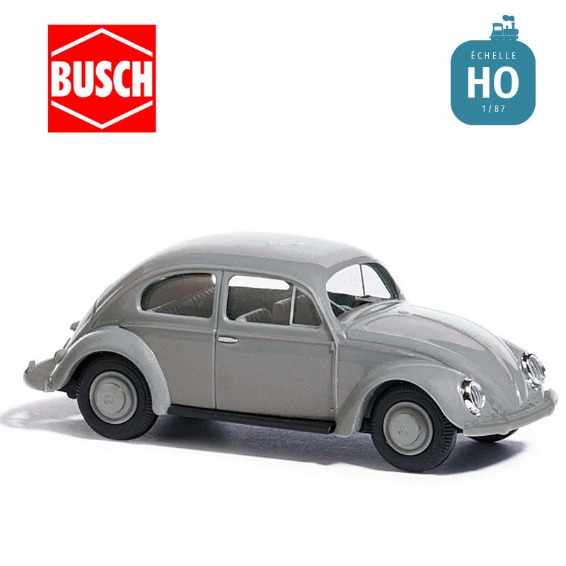 VW Coccinelle avec fenêtre bretzel HO Busch 52904 - Maketis