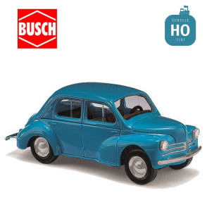 Renault 4CV Bleu HO Busch 89111 - Maketis