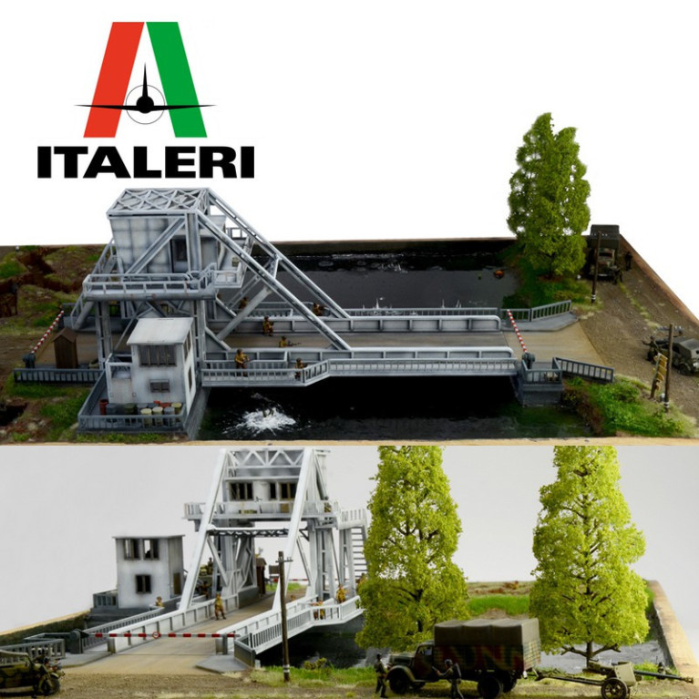 Bataille de Normandie Pegasus Bridge 1/72 Italeri 6194-Maketis Bataille de Normandie Pegasus Bridge 1/72 Italeri 6194-Maketis