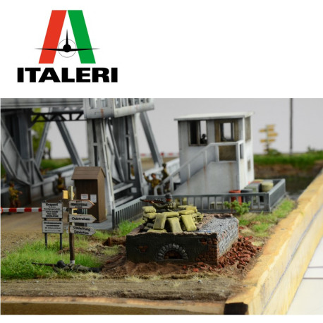 Bataille de Normandie Pegasus Bridge 1/72 Italeri 6194-Maketis