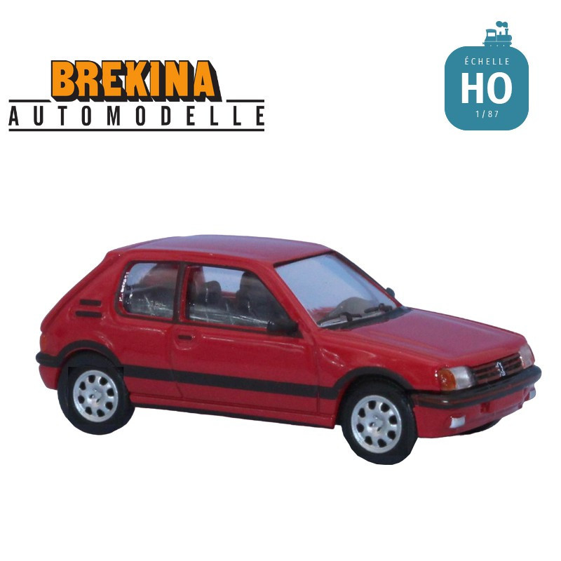 Peugeot 205 GTI 1,9l Rouge Vallelunga HO Brekina 6313 - Maketis