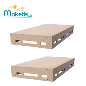 Set of 2 Easy Module Maketis 118x59 cm MOD51000  - Maketis