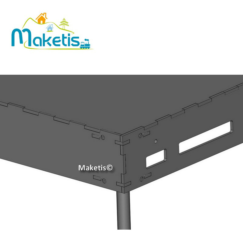 Set 2 Easy Module Maketis 118x59 cm MOD51000  - Maketis