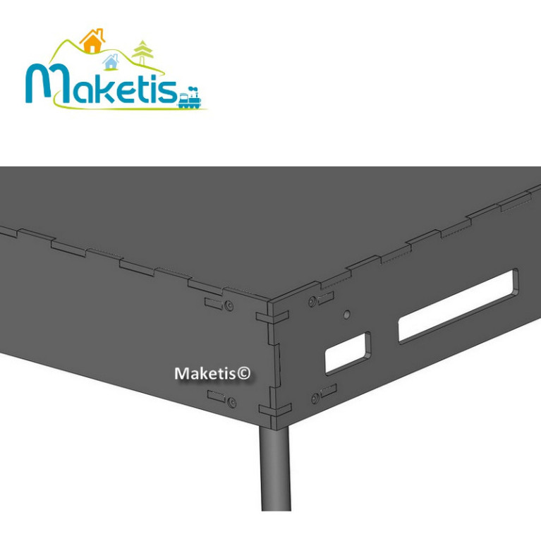 Set of 2 Easy Module Maketis 118x59 cm MOD51000  - Maketis