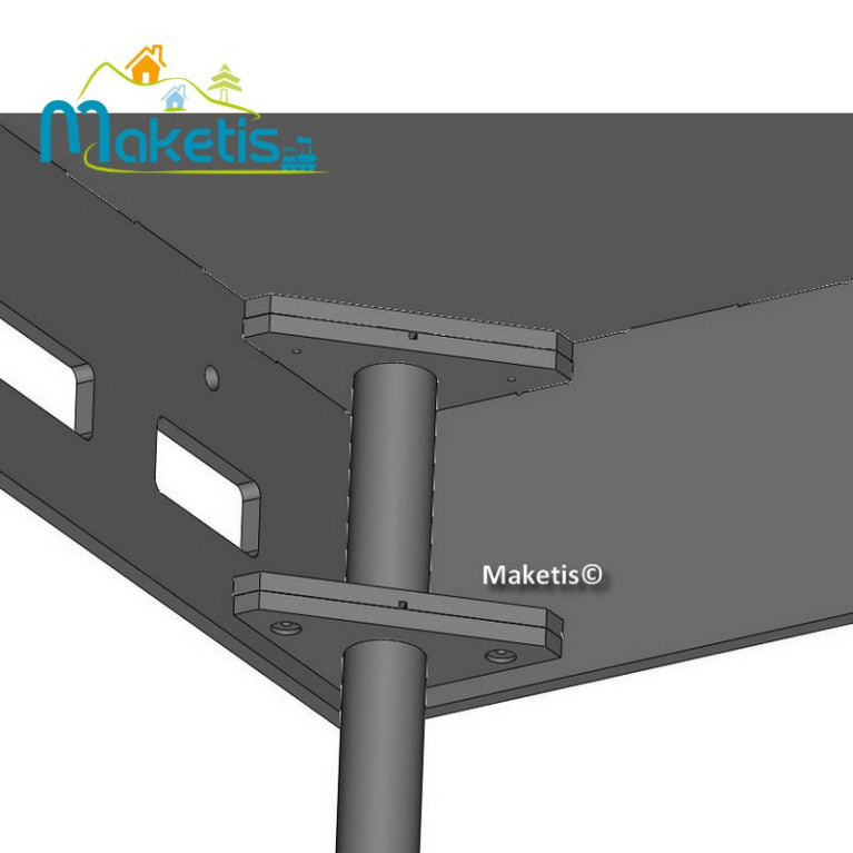 Set of 2 Easy Module Maketis 118x59 cm MOD51000 - Maketis Set of 2 Easy Module Maketis 118x59 cm MOD51000 - Maketis