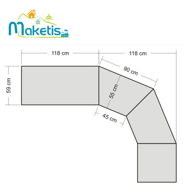 Easy Module Maketis Angle 45° MOD56000  - Maketis