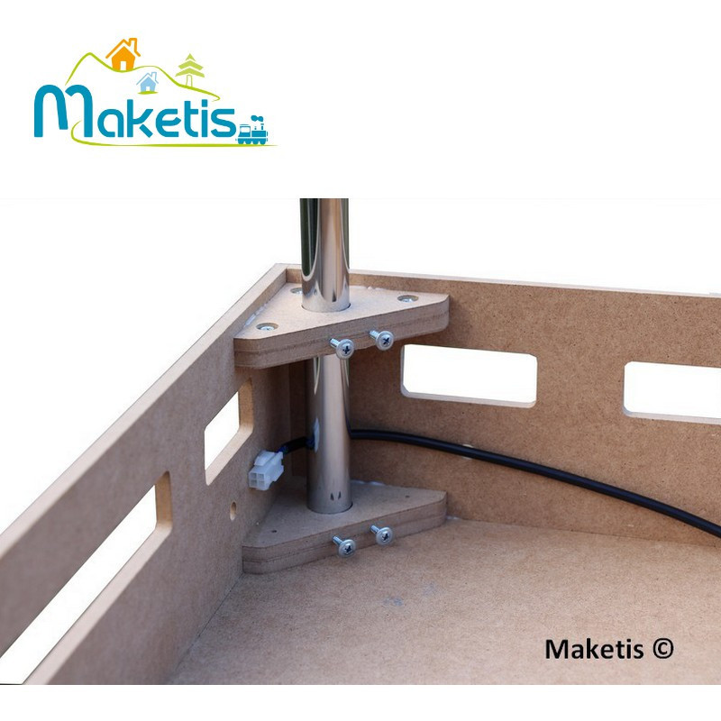 Pack démarrage Feeder 4 fils module 118x59 cm Maketis MOD10001S