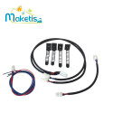 Extension Pack Feeder 4 wires module 59x59 cm and corner 45° Maketis MOD10002