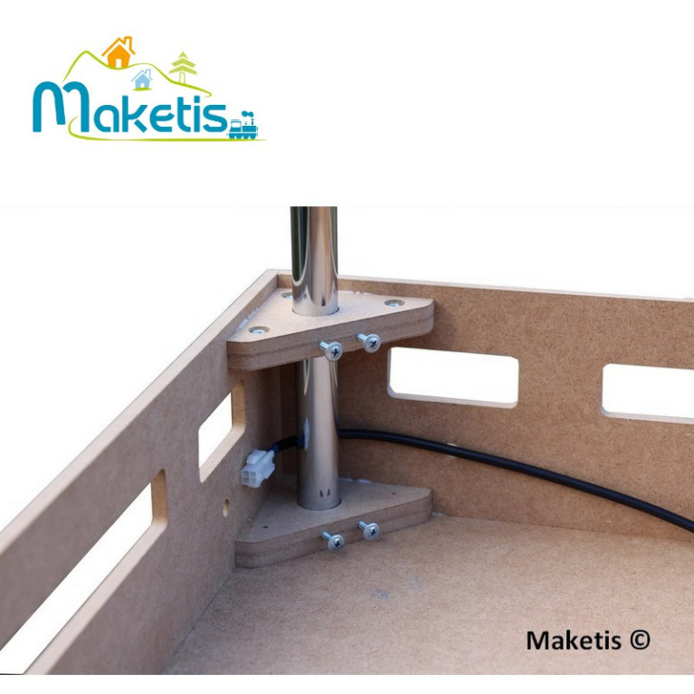 Pack câblage Feeder 4 fils module 118x59 cm Maketis MOD10001-Maketis