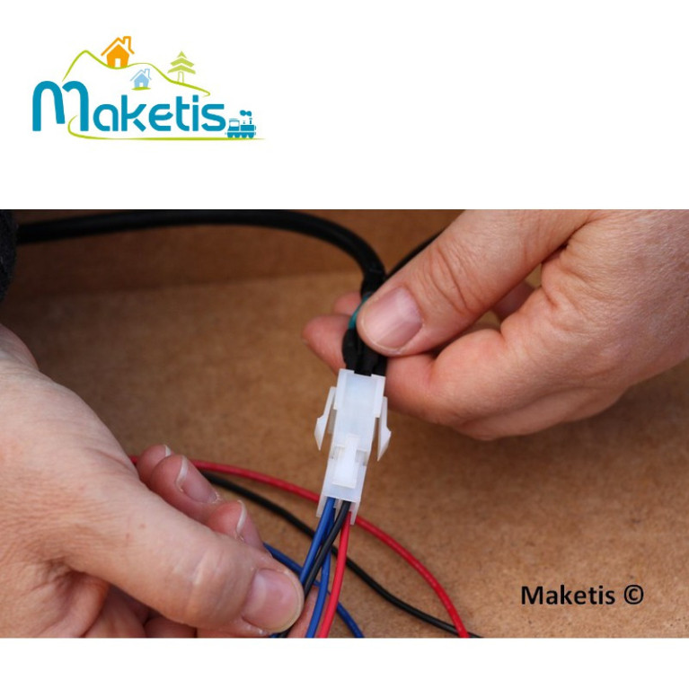 Pack câblage Feeder 4 fils module 118x59 cm Maketis MOD10001-Maketis