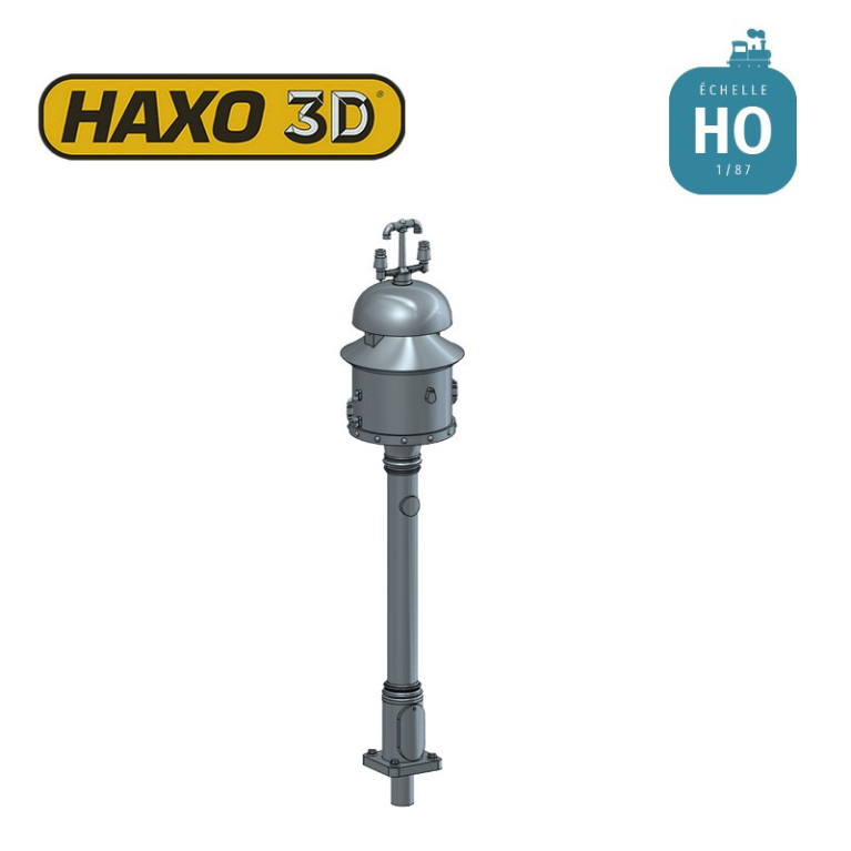 Cloche d'annonce de gare ou pour passage à niveau avec isolateur sur le dôme HO Haxo 3D 345061 - Maketis Cloche d'annonce de gare ou pour passage à niveau avec isolateur sur le dôme HO Haxo 3D 345061 - Maketis