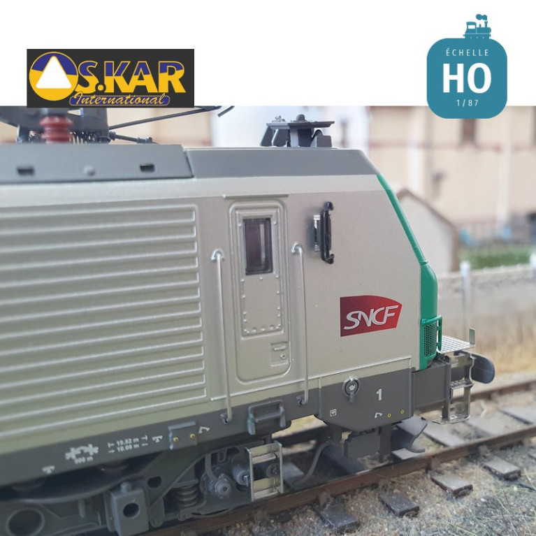 Locomotive Electrique BB 427096 SNCF Vert "Fret" EP VI Digital son HO Os.kar OS2701DCCS-Maketis