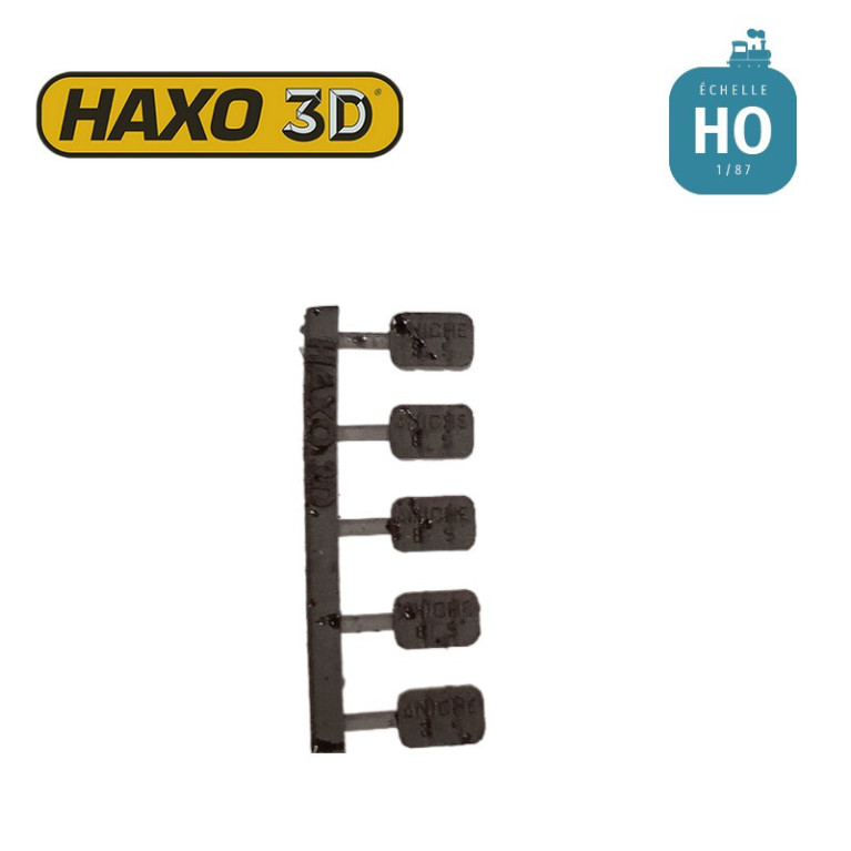 Abri tender 18m3 pour 140 C Jouef sans gouttières + 10 briquettes HO Haxo 3D 344030 - Maketis