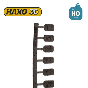 Briquettes Aniche 50 pcs HO Haxo 3D 344040 - Maketis