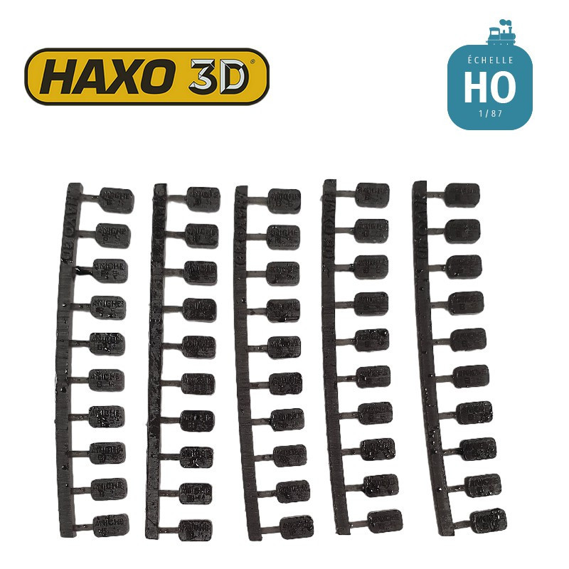 Briquettes Aniche 50 pcs HO Haxo 3D 344040
