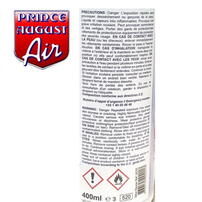 Ultra Cleaner Prince August PAUC01 - MAKETIS Ultra Cleaner Prince August PAUC01 - MAKETIS