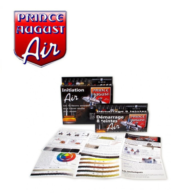 Coffret d'initiation Prince August Air 16 flacons BPA50-Maketis