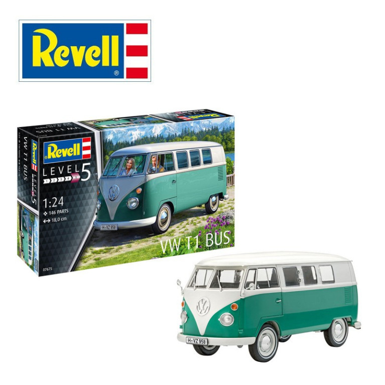Combi VW T1 1/24 Revell 67675 - Maketis Combi VW T1 1/24 Revell 67675 - Maketis