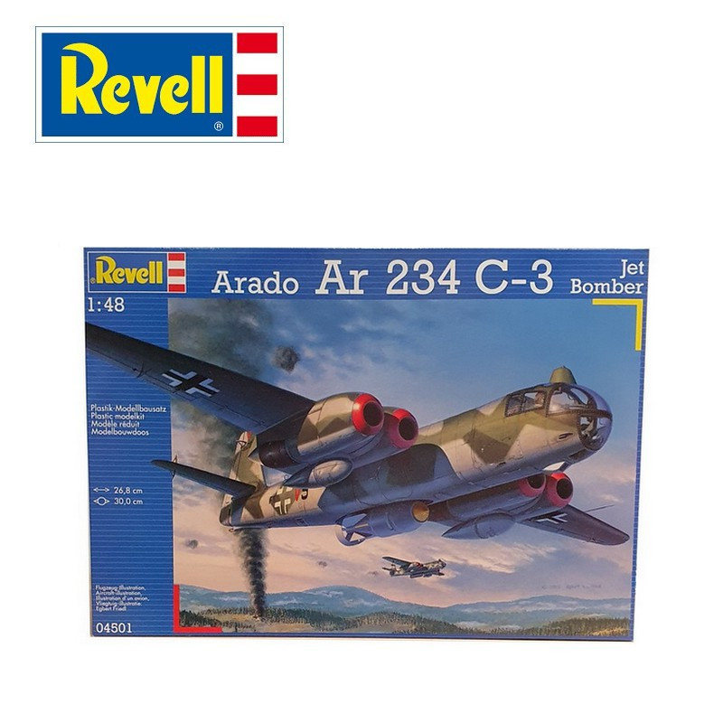 Arado Ar 234 C-3 Jet Bomber 1/48 Revell 04501 - Maketis