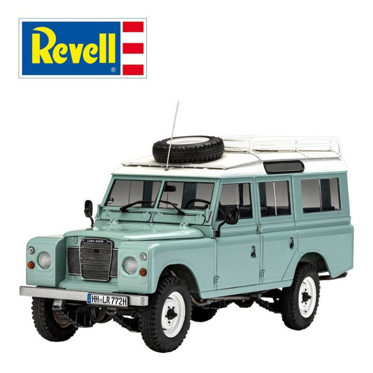 Voiture 4x4 Land Rover Séries III 1/24 Revell 07047 - Maketis