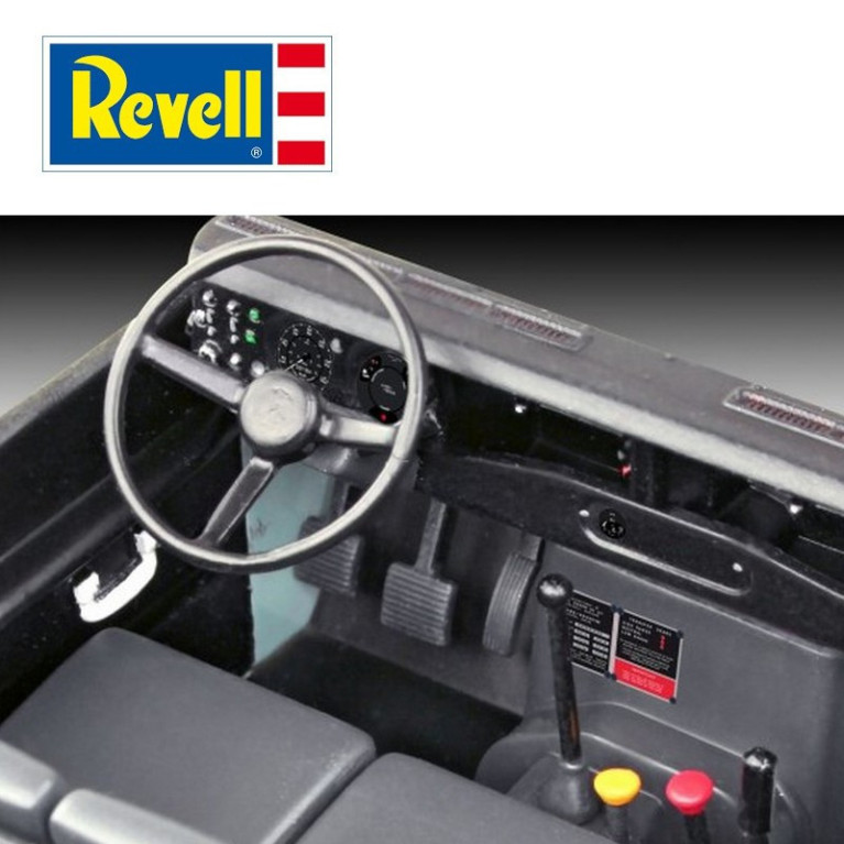 Voiture 4x4 Land Rover Séries III 1/24 Revell 07047 - Maketis